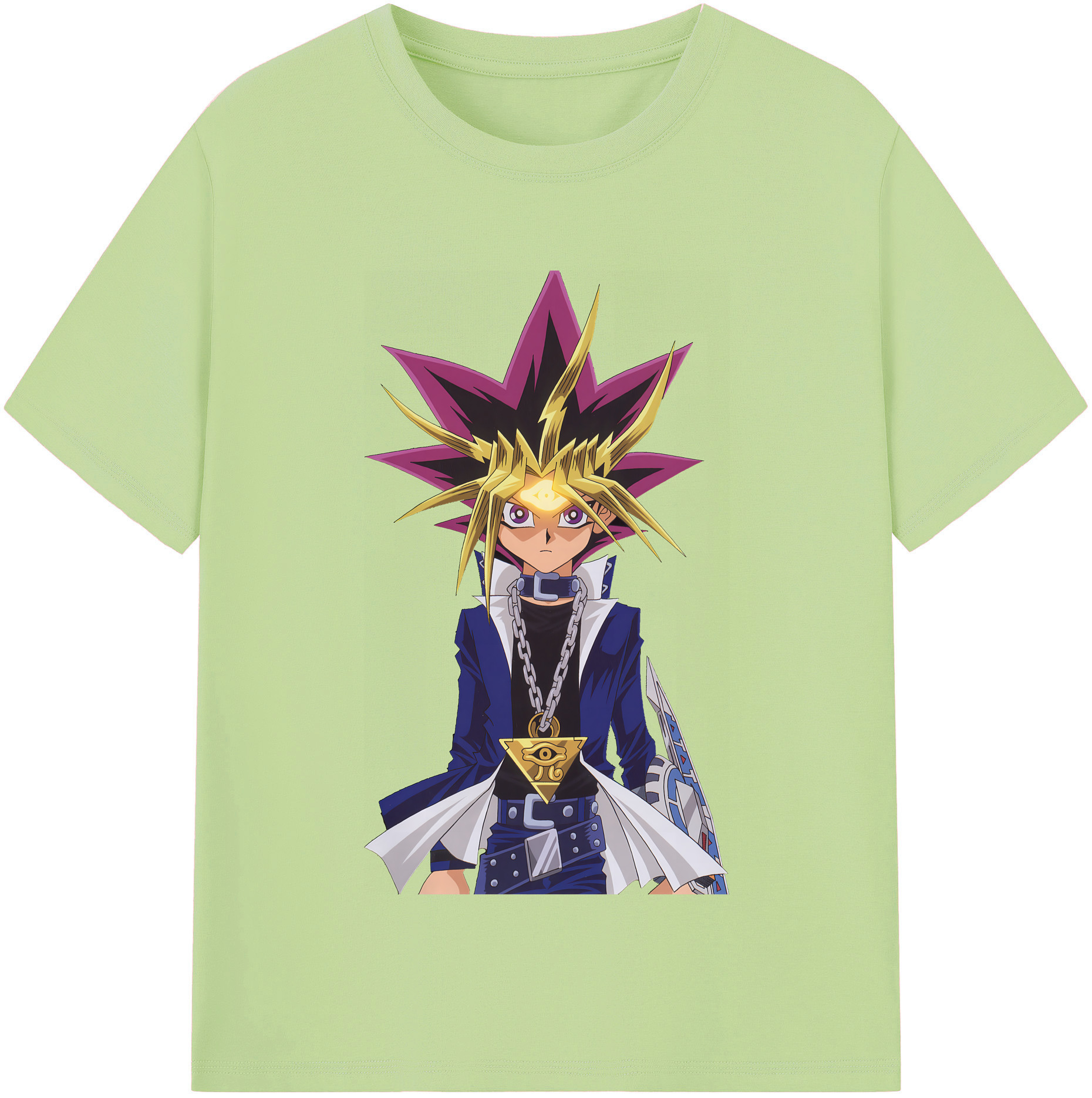 （画像用） 遊☆戯☆王 Yu-Gi-Oh! 綿100％半袖Tシャツ（フロントプリント）